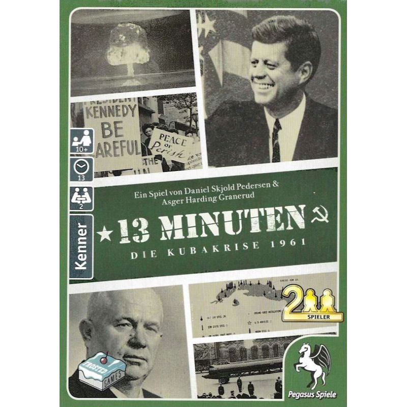 13 Minuten Cover des Brettspiels '13 Minuten'