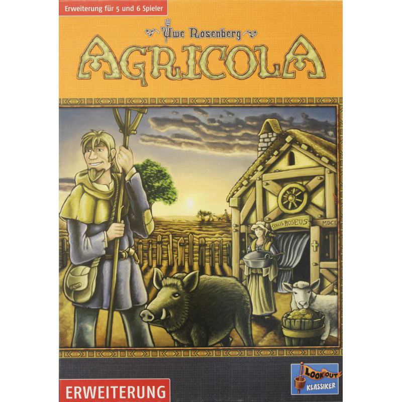 Agricola - Kennerspiel - Erweiterung für 5-6 Spieler Cover des Brettspiels 'Agricola - Kennerspiel - Erweiterung für 5-6 Spieler'