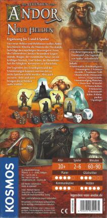 Andor &ndash; Neue Helden Rückseite
