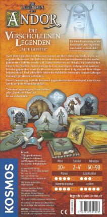 Andor &ndash; Die verschollenen Legenden: Alte Geister Rückseite