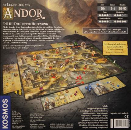 Andor &ndash; Teil 3: Die letzte Hoffnung Rückseite