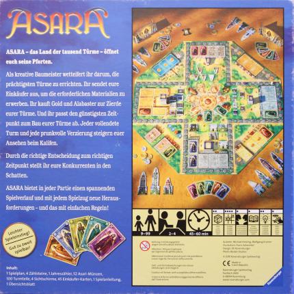 Asara Rückseite