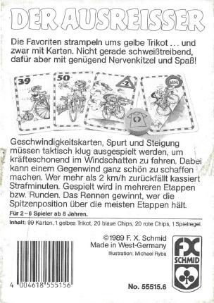 Der Ausreisser Rückseite