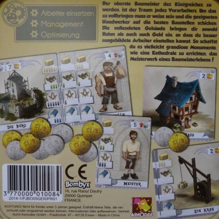 Die Baumeister - Mittelalter Rückseite