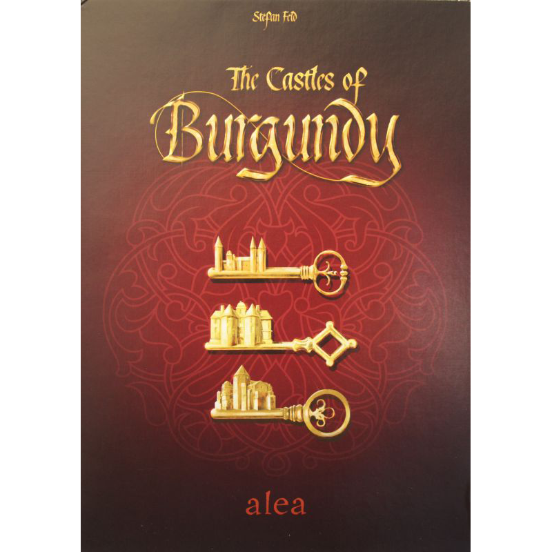 Die Burgen von Burgund Cover des Brettspiels 'Die Burgen von Burgund'