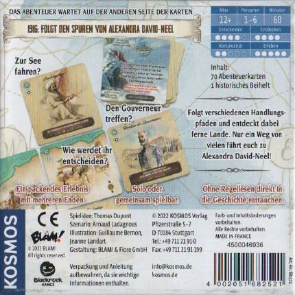 Cartaventura &ndash; Lhasa Rückseite