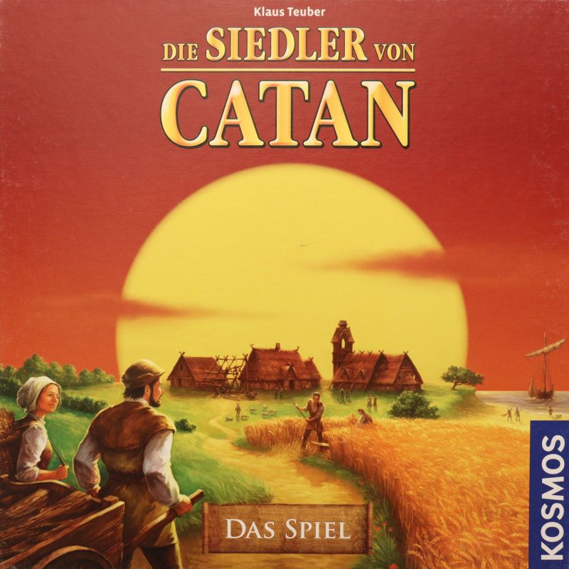 Grundspiel Die Siedler von Catan Cover des Brettspiels 'Grundspiel - Die Siedler von Catan'
