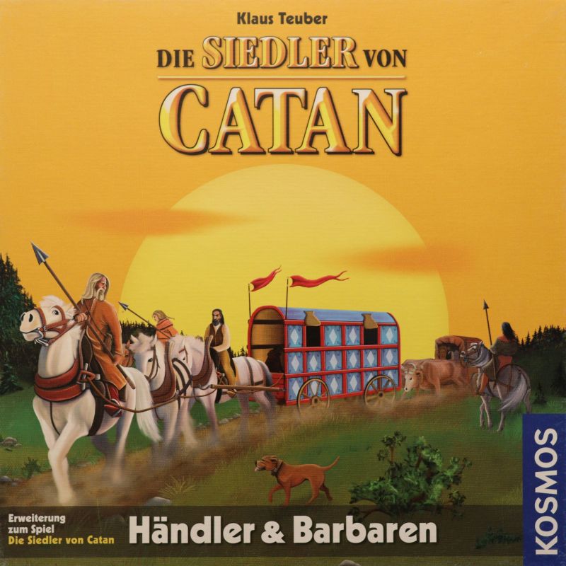 Catan: Erweiterung - Händler und Barbaren Cover des Brettspiels 'Catan: Erweiterung - Händler und Barbaren'