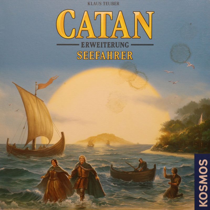 Catan: Erweiterung - Seefahrer Cover des Brettspiels 'Catan: Erweiterung - Seefahrer'