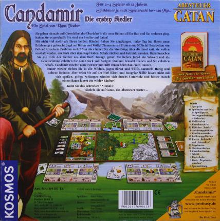 Candamir &ndash; Die ersten Siedler Rückseite