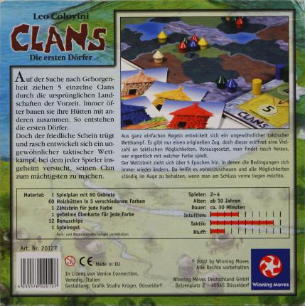 Clans Rückseite