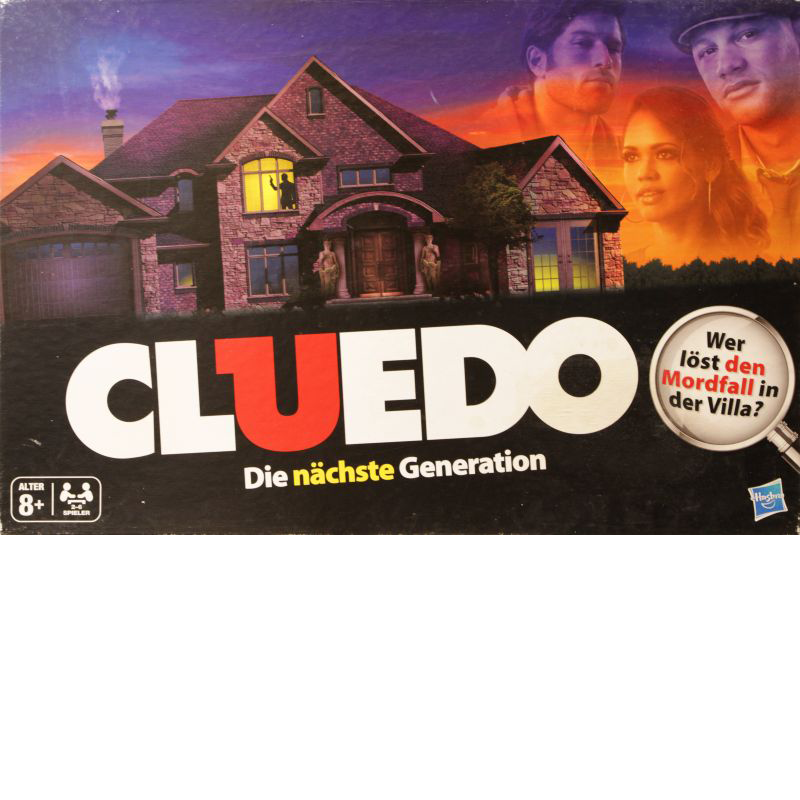 Cluedo - Die nächste Generation Cover des Brettspiels 'Cluedo - Die nächste Generation'
