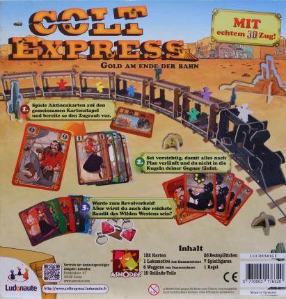 Colt Express Rückseite