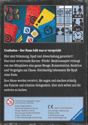 Confusion Rückseite