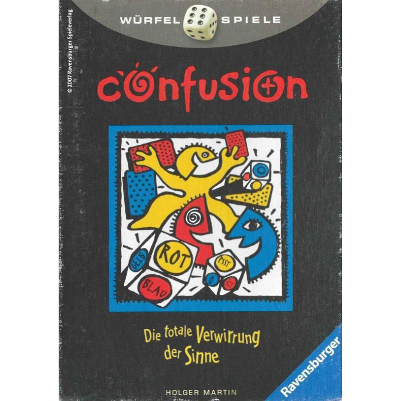 Confusion Cover des Brettspiels 'Confusion'