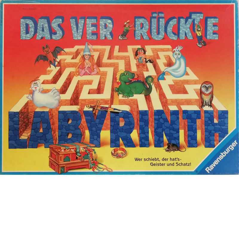 Das verrückte Labyrinth Cover des Brettspiels 'Das verrückte Labyrinth'