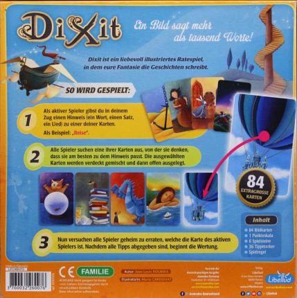 Dixit Rückseite