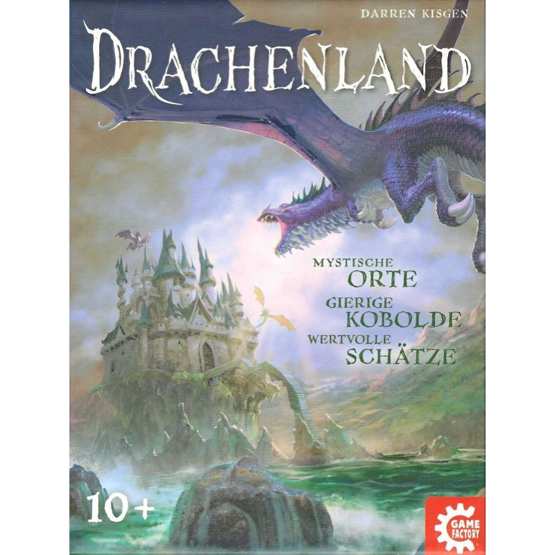 Drachenland Cover des Brettspiels 'Drachenland'