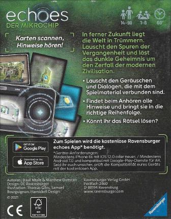 Echoes &ndash; Der Mikrochip Rückseite