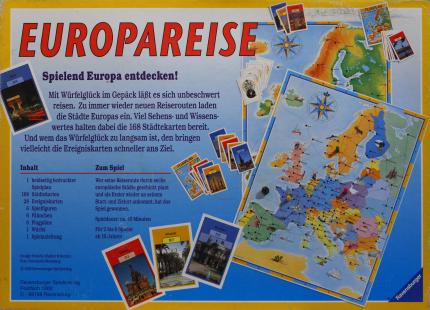 Europareise Rückseite