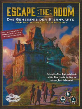 Escape the room &ndash; Das Geheimnis der Sternwarte Cover