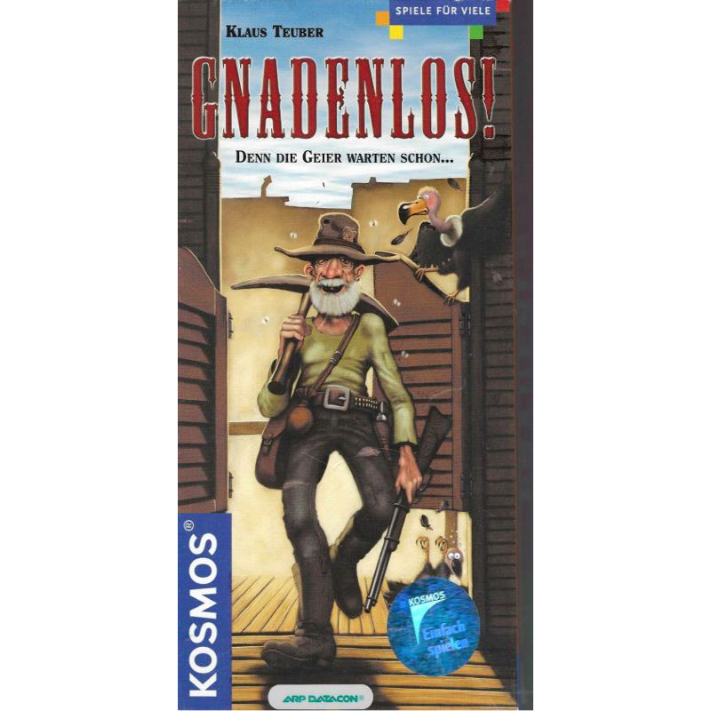 Gnadenlos Cover des Brettspiels 'Gnadenlos'