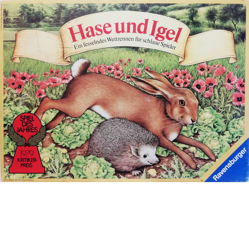 Hase und Igel Cover des Brettspiels 'Hase und Igel'