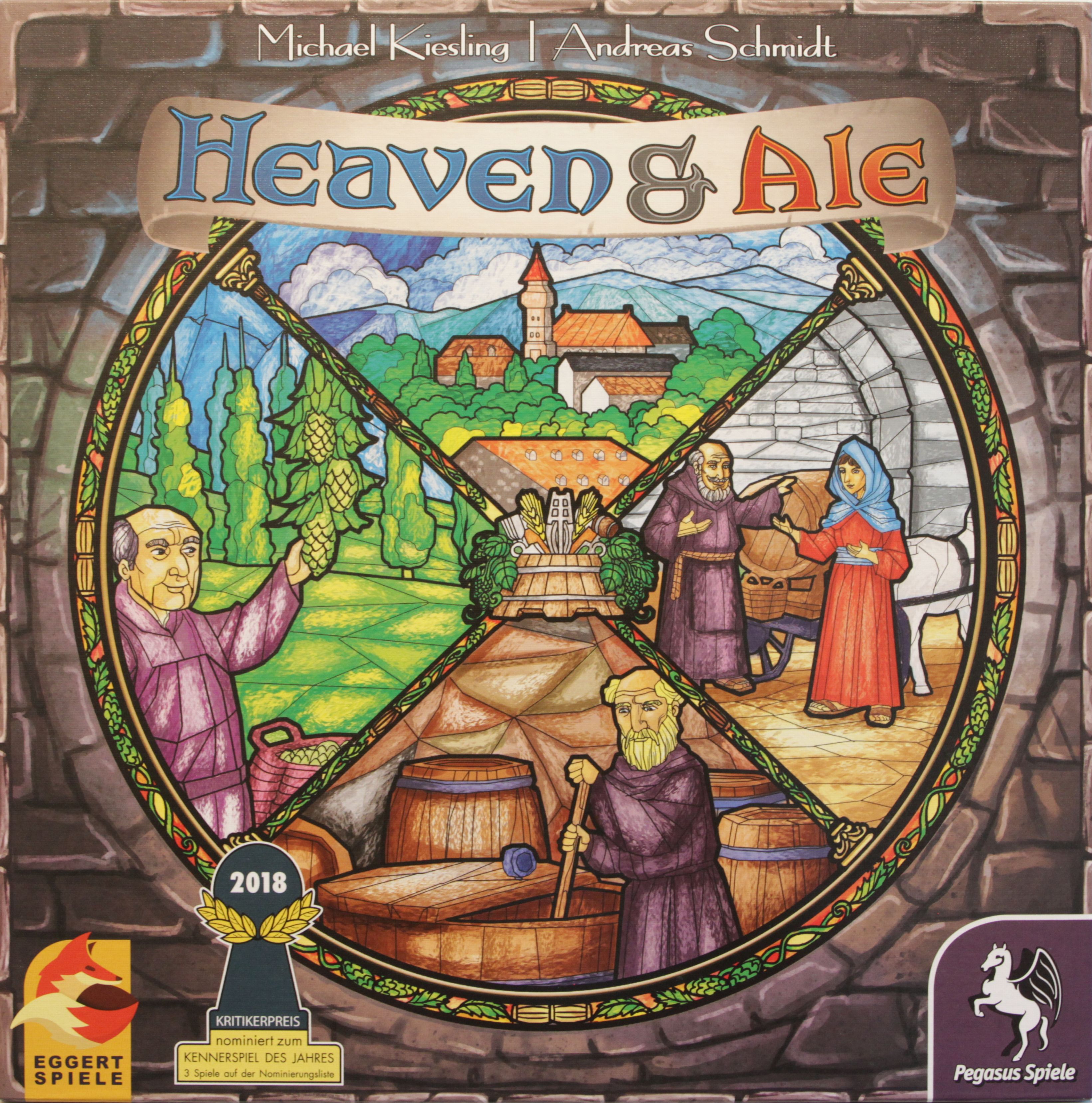 Heaven and Ale Cover des Brettspiels 'Heaven and Ale'
