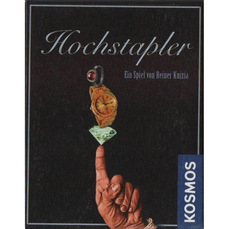 Hochstapler Cover des Brettspiels 'Hochstapler'