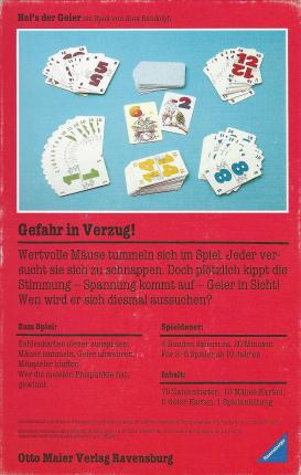 Hol&rsquo;s der Geier Rückseite