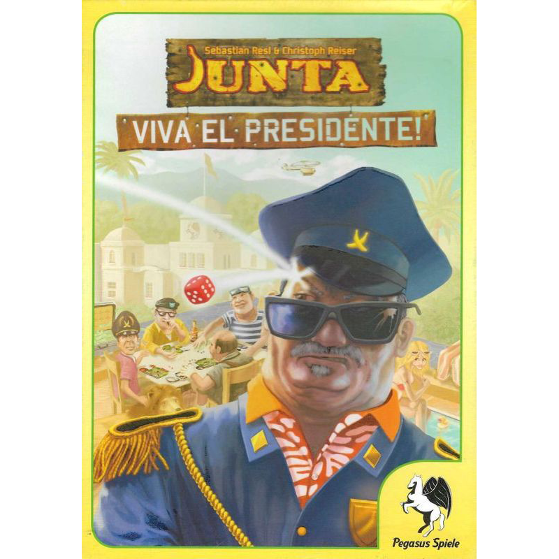Junta Cover des Brettspiels 'Junta'