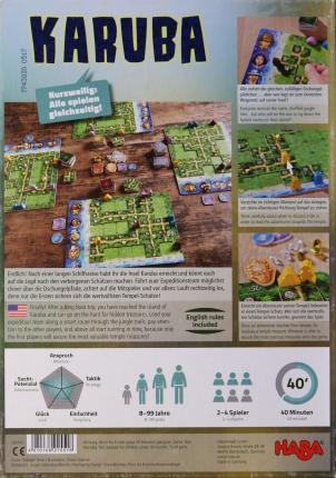 Karuba Rückseite