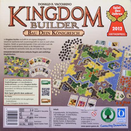 Kingdom Builder Rückseite