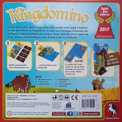 Kingdomino Rückseite
