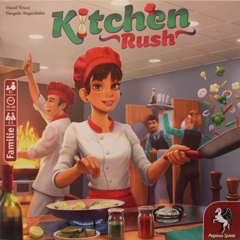 Kitchen Rush Cover des Brettspiels 'Kitchen Rush'