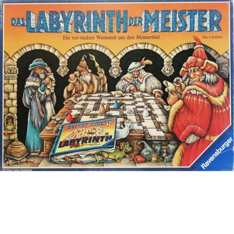 Das Labyrinth der Meister Cover des Brettspiels 'Das Labyrinth der Meister'