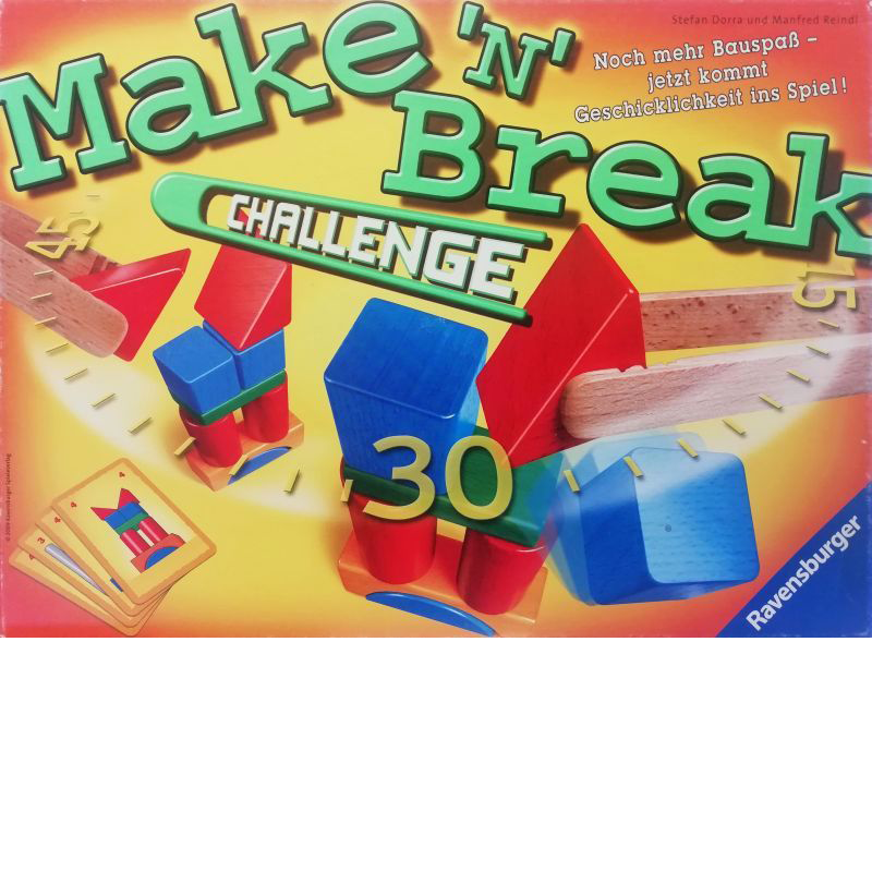 Make'n'break Challenge Cover des Brettspiels 'Make'n'break Challenge'
