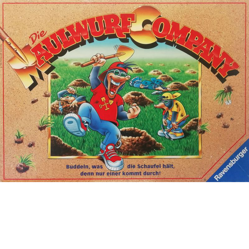 Die Maulwurf Company Cover des Brettspiels 'Die Maulwurf Company'
