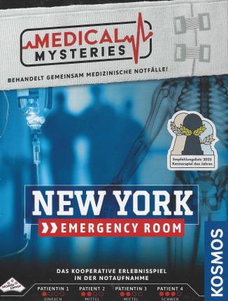 Medical Mysteries &ndash; New York Emergency Room Cover
