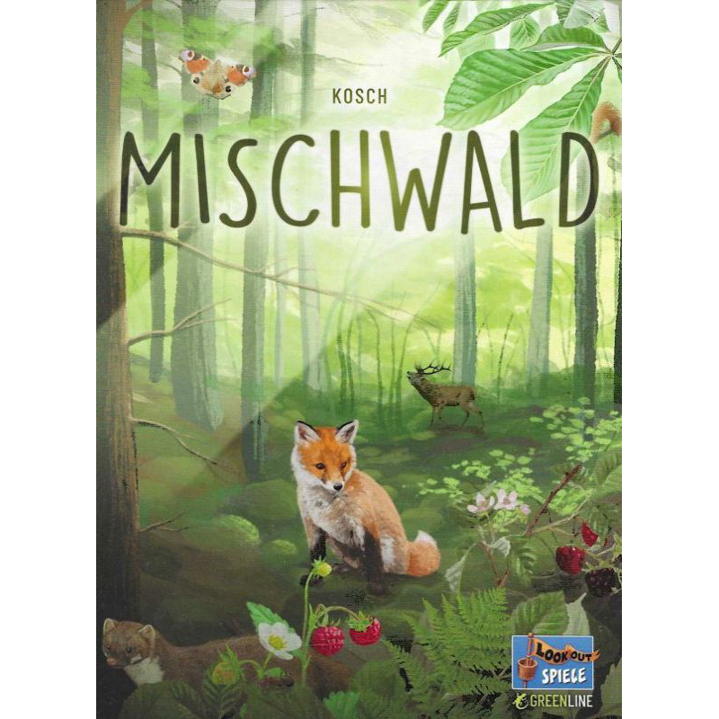Mischwald Cover des Brettspiels 'Mischwald'