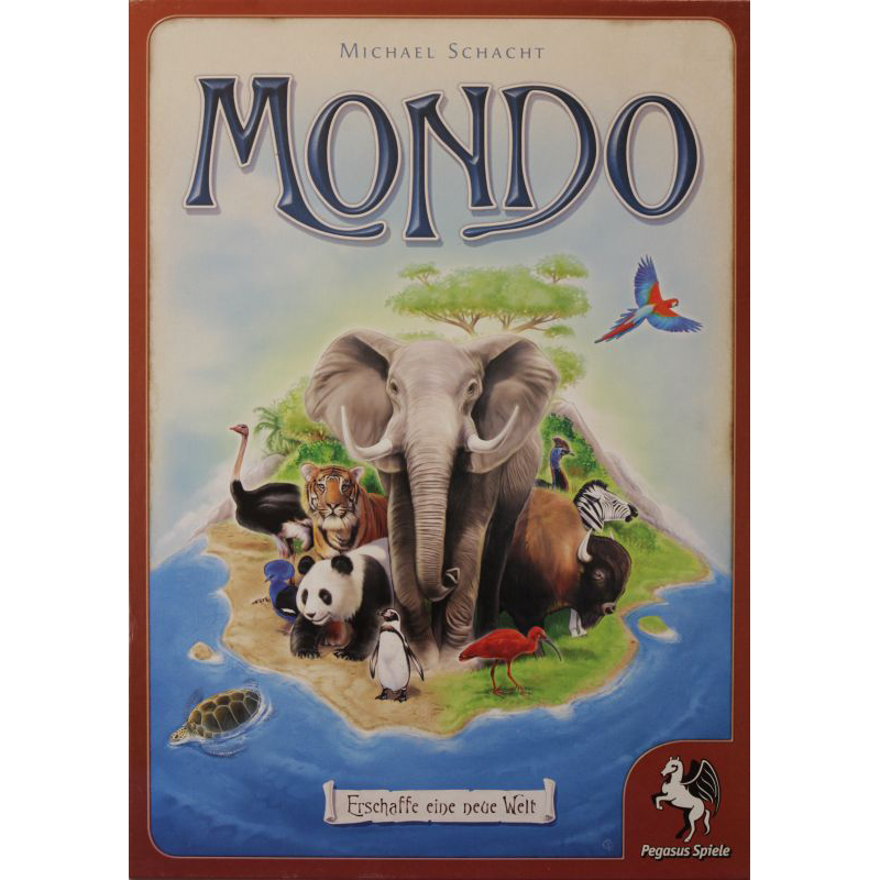 Mondo Cover des Brettspiels 'Mondo'