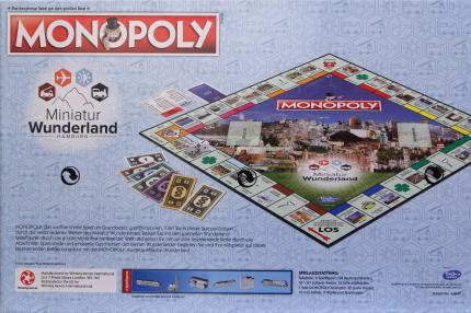 Monopoly &ndash; Miniaturwunderland-Edition Rückseite