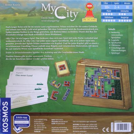 My City Rückseite