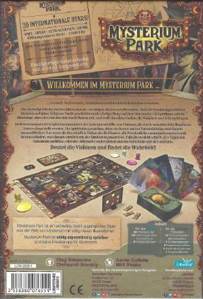 Mysterium Park Rückseite