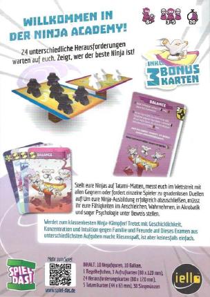 Ninja Academy Rückseite