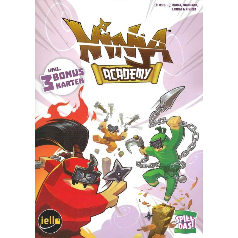Ninja Acamdemy Cover des Brettspiels 'Ninja Acamdemy'