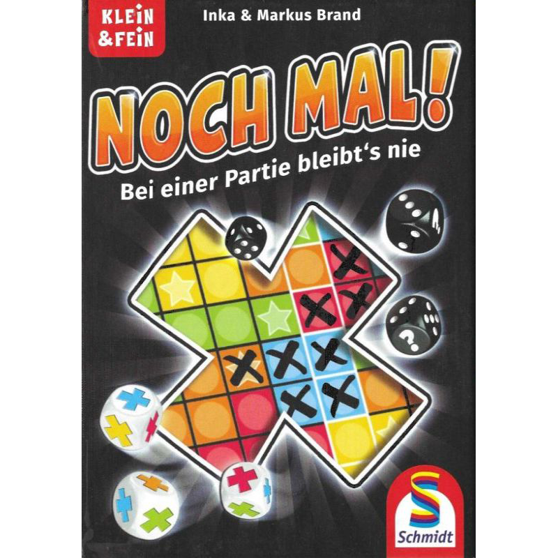 Nochmal! Cover des Brettspiels 'Nochmal!'