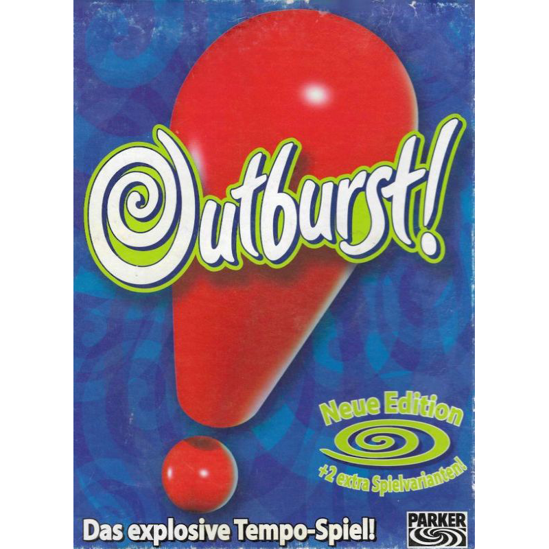 Outburst Cover des Brettspiels 'Outburst'