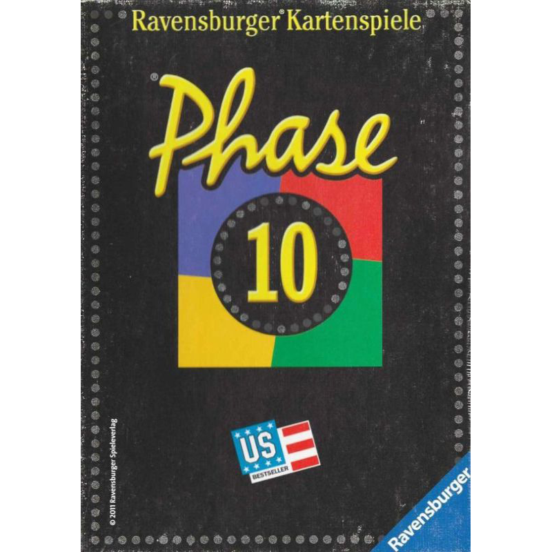 Phase 10 Cover des Brettspiels 'Phase 10'