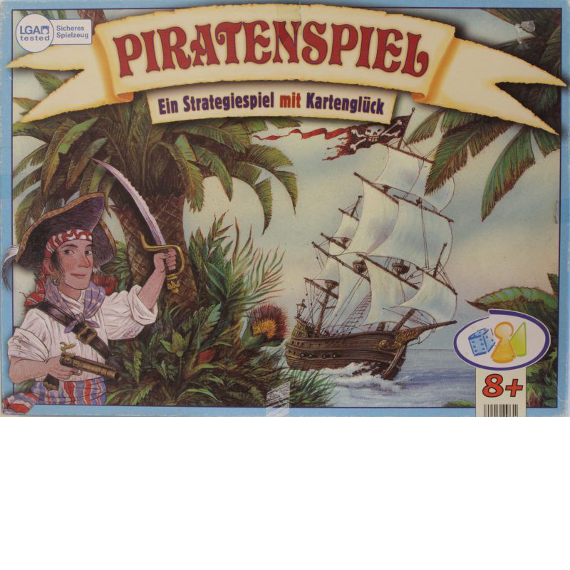 Piratenspiel Cover des Brettspiels 'Piratenspiel'